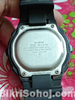 Digital casio watch
